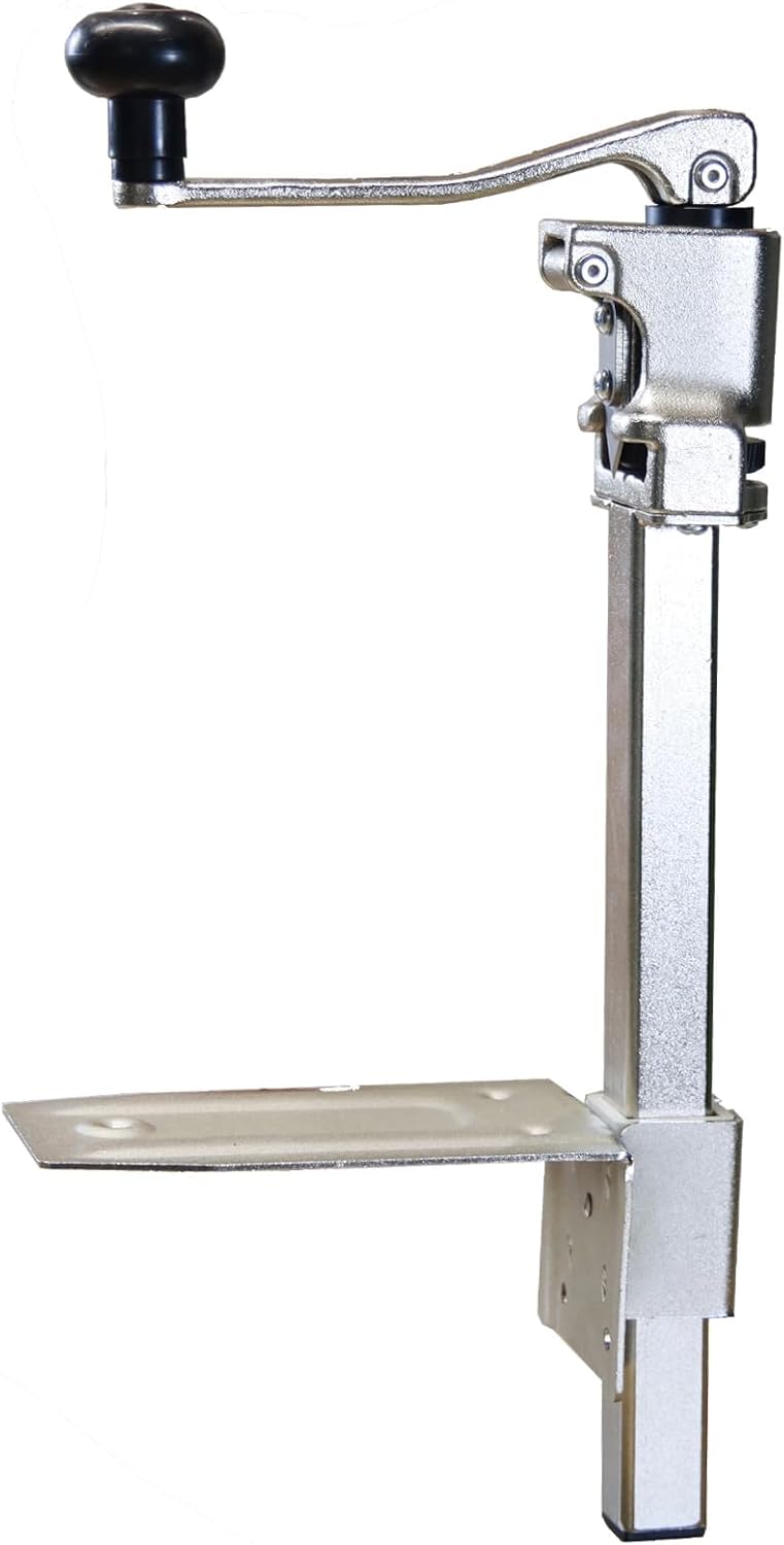 MYTASUY Commercial Can Opener Heavy Duty for Large Cans Industrial Can Opener for Big Cans Manual Stainless Steel Table Can Openers Restaurant Can Opener #10 Cans Up To 11" Tall For Bars Hotel Kitchen