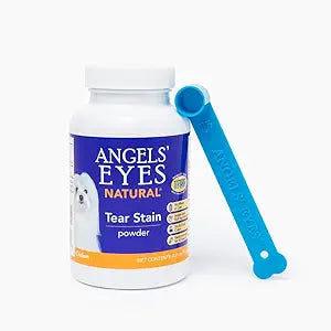 ANGELS' EYES Natural Tear Stain Prevention Chicken Powder for Dogs | All Breeds | No Wheat No Corn | Daily Support for Eye Health | Proprietary Formula |Limited Ingredients | Net Contents 75g