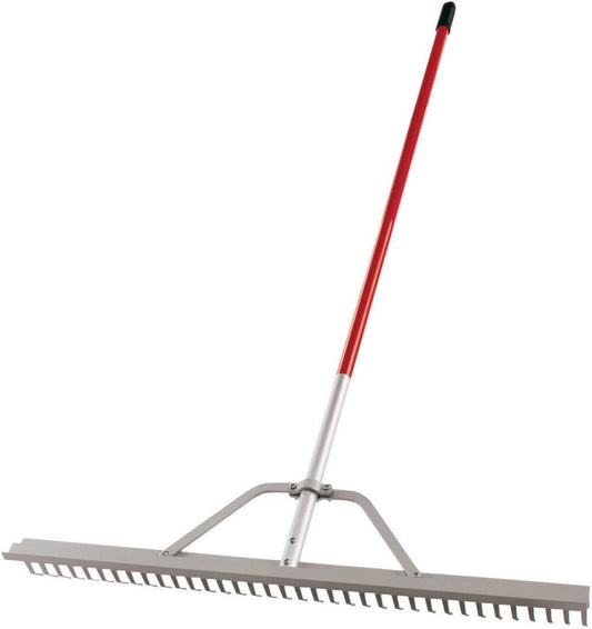 Corona Tools RK 61062 Aluminum Landscape Rake-36 Inch/36 Tines, Red