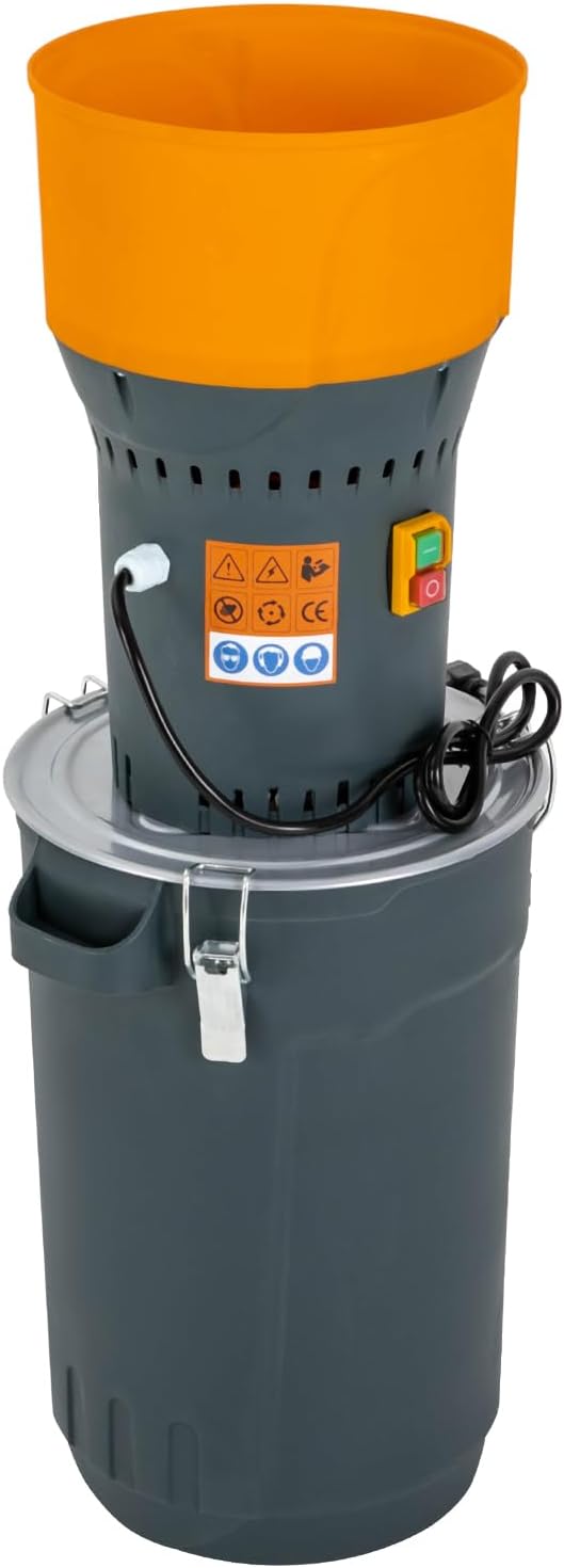 Grain Mill Electric Mill Grain Corn Wheat Mill Feed Mill Grinder Powder Mill Spice Pepper Coffee Spice Mill 110V 1000W (25L)