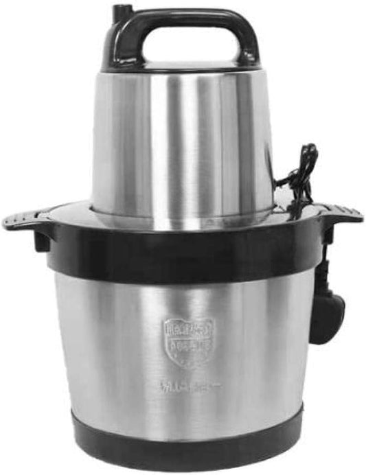 Mini Food Chopper, Mini Kitchen Food Blender Chopper,Commercial Meat Blender, Electric Meat Grinder With 6 L Capacity Stainless Steel Bowl For Meat Onion Vegetable Nut