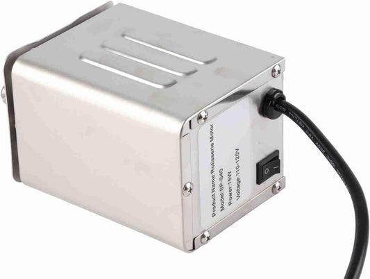 Lazmin BBQ Rotary Rotisserie Motor, 50 to 70KGF Stainless Steel Electric Roaster Barbecue Motor(US Plug)