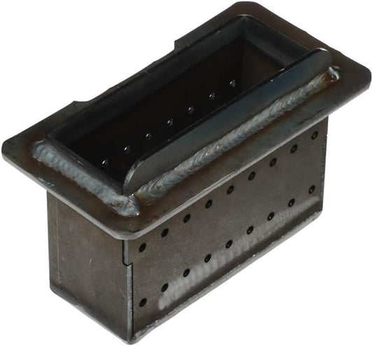 Englander Black Smart Stove Burn Pot, PU-SSBP, Stainless Steel, Gas, Propane, Electric, Vent Free, 4 Pounds, 4.5"D x 3.75"W x 4.5"H