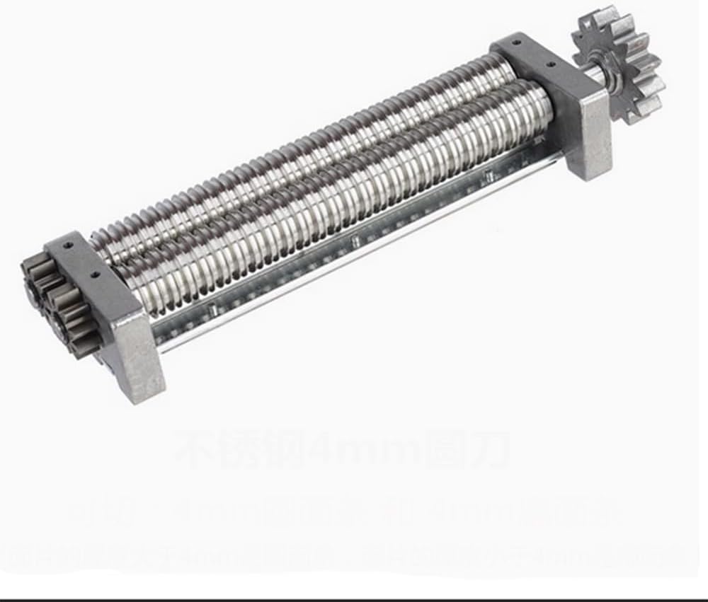 Noodle Cutter 4mm Round Cutter for 180 Model,110V Stainless Steel Electric Noodle Making Pasta Maker Noodle Machine Accessories(Just Include Cutter 4mm)