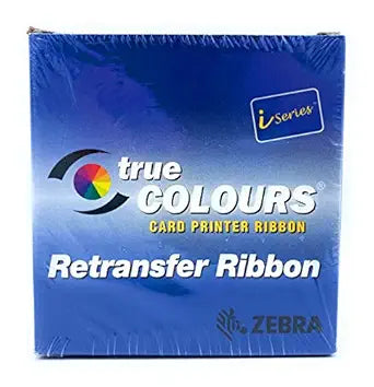 Zebra Technologies 800012-480 YMCK True Colors I Series Color 5 Panel Ribbon, ZXP Series 8 Compatible, 500 Labels per Roll