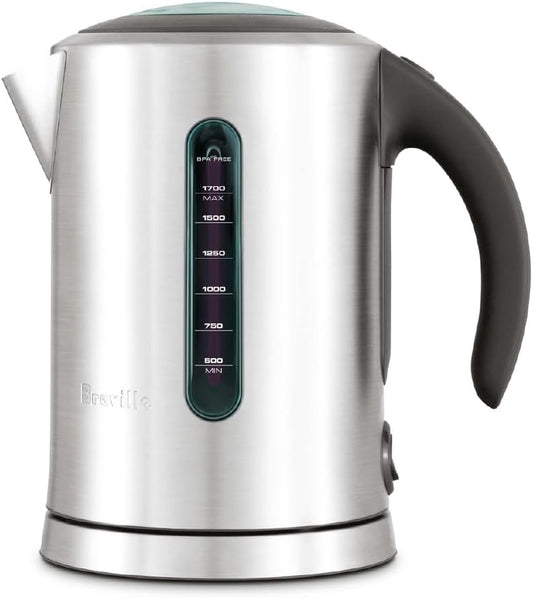 Breville BKE700BSS Soft Top Pure Hot Water Kettle, 7 Cup, Brushed Stainless Steel