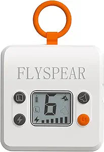 FLYSPEAR Extra Indoor Wireless Pet Barrier Transmitter for Dogs, Transmitter Only,White