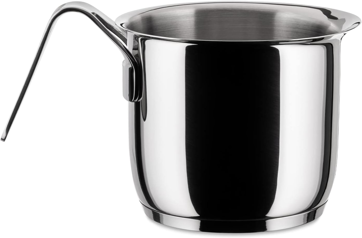 A Di Alessi,AJM302 "POTS & PANS", Milk boiler in 18/10 stainless steel mirror polished,2 qt ¼ oz