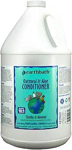earthbath, Oatmeal & Aloe Conditioner - Dog Conditioner for Allergies & Itching, Dry Skin, Helps Detangle & Relieve Itching, Made in USA, Cruelty Free Pet Conditioners - 1 Gallon 128 Oz (1 Pack)