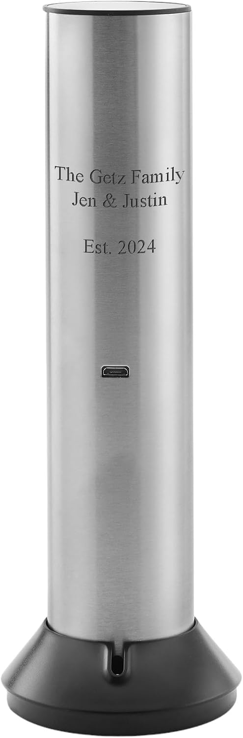 THINGS REMEMBERED Engraved Electric Wine Bottle Opener (Free Customization)