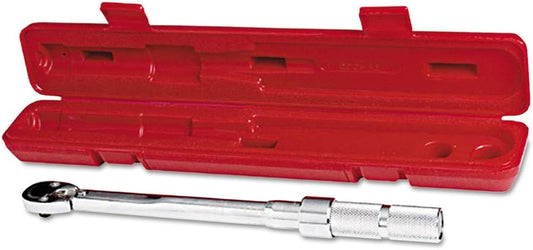 3/8" DRV Ratchet Head Micrometer Torque Wrench 20-100 ft-lb