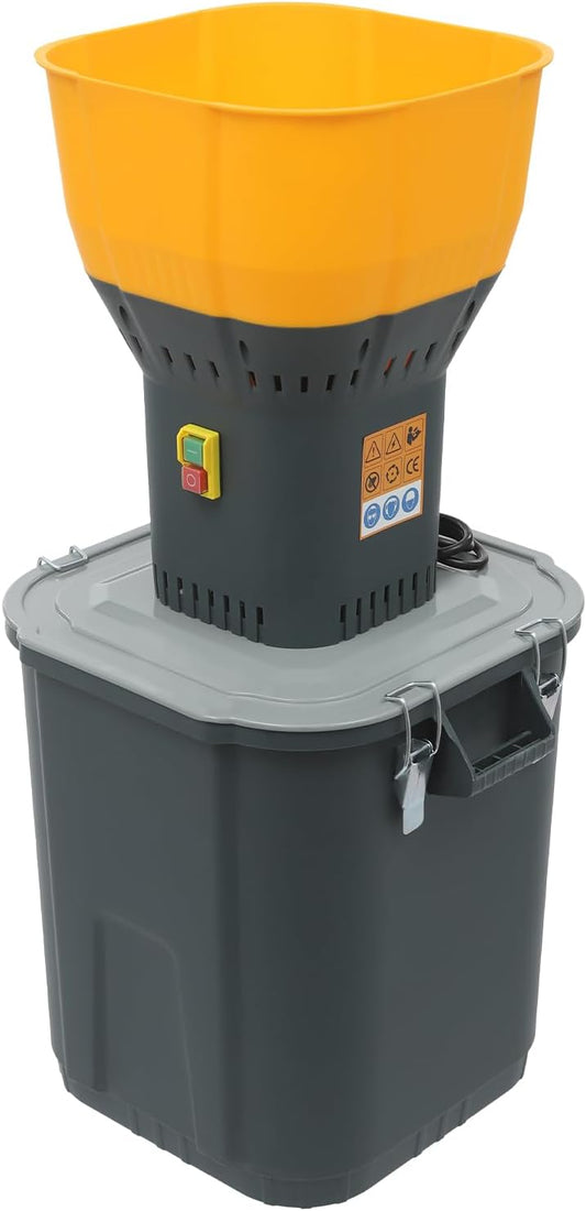 RocoReny 45L\/11.89Gal Electric Grain Grinder, 110V 1300W Dry Corn Grinder Mill w\/5 Filters+1 Wrench, Agricultural Feed Grinding Machine for Corn Rice Wheat Coffee Beans, Home & Restaurant (45L)