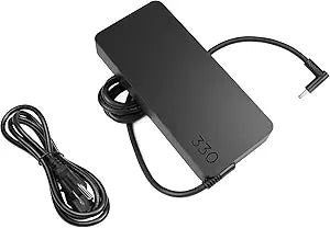 330W Charger Compatible with Hp OMEN MAX 16-ah 16-ak 17-ck 17-cm ZBook X 16 G1i Fury G1i 18 TPN-DA60 M34603-001 N80119-001 TPN-LA32 TPN-DA33 AC Adapter Power Cord Slim GaN Design