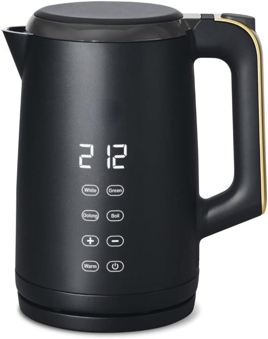 KOPPA 1.7L One-Touch Electric Kettle, Black Sesame by Drew Barrymore