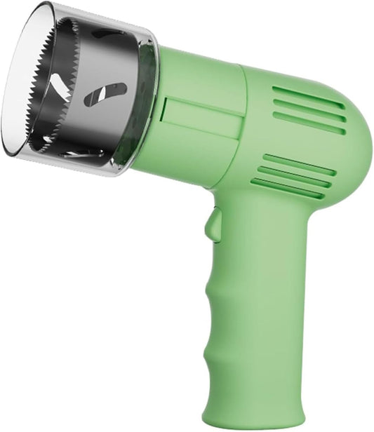 Electric Coconut Bottle Opener, Coconut Water Opener, Tools Convenient Comfortable Easy to Open Stainless Steel Bottle Opener Coconut Shell Remover (green)