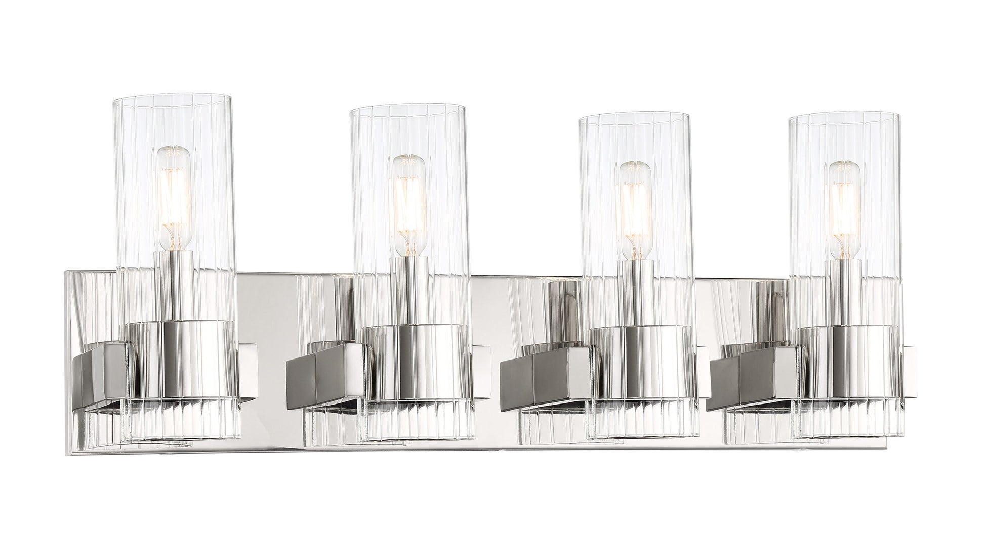Minka Lavery Vernon Place 24.5-in 4 Light Polished Chrome Modern/contemporary Bathroom Vanity light bar