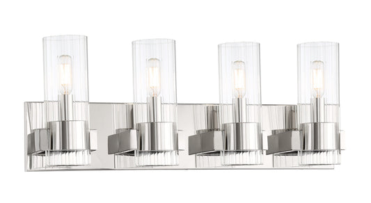 Minka Lavery Vernon Place 24.5-in 4 Light Polished Chrome Modern/contemporary Bathroom Vanity light bar