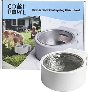 1.2L Cooling Dog Water Bowl â€“ Plug-in Refrigerated Pet Bowl for Large, Medium, Small Dogs â€“ Non-Slip Base, Dishwasher Safe, Keeps Water Cold for Summer Hydration