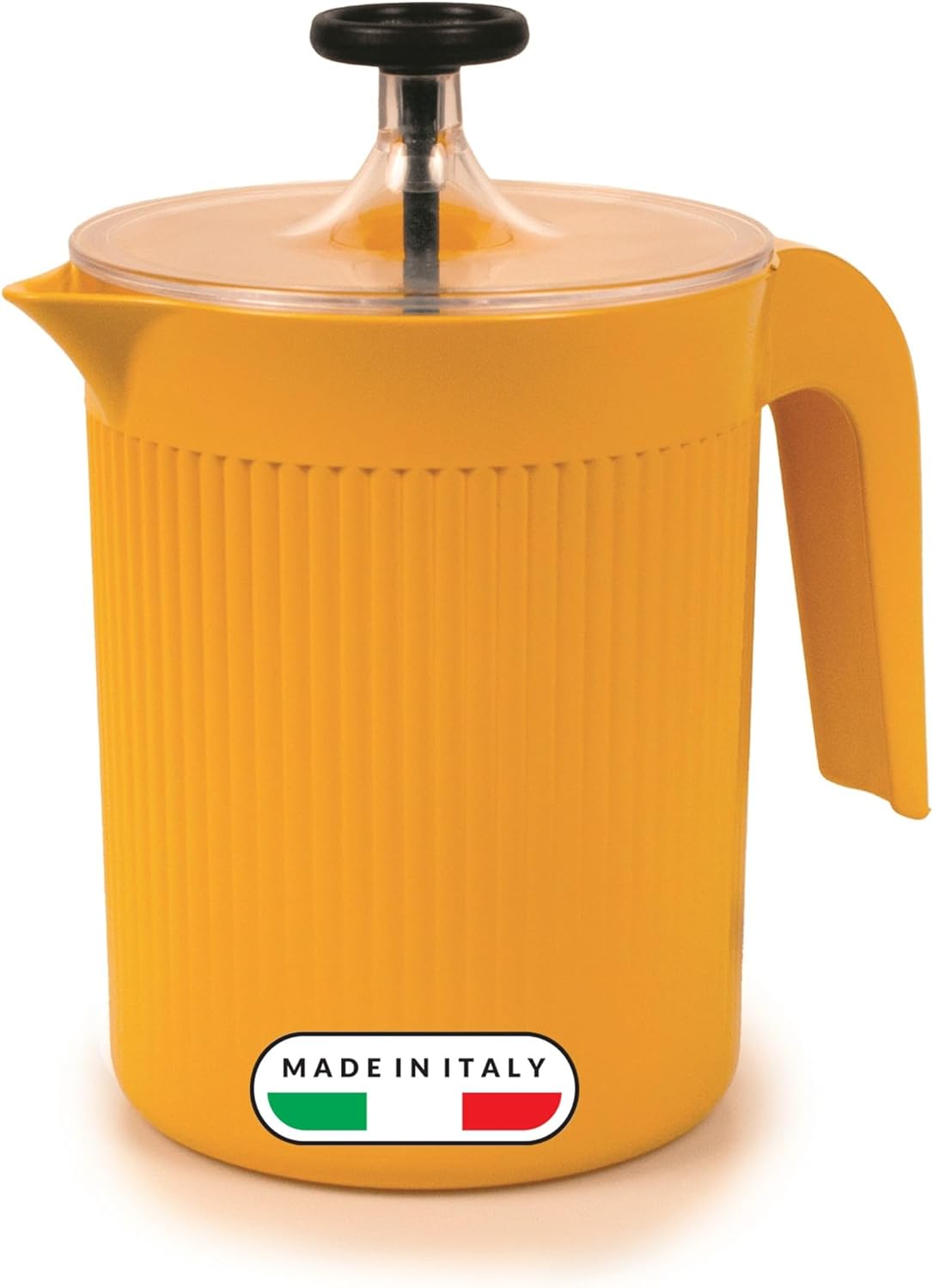 Snips, Cremix, Milk Frother, Manual Milk Frother for Cappuccino, Manual Milk Foam Maker, Cream Color, 0.50 L, 10 x 14.5 x 15.3 cm, Made in Italy