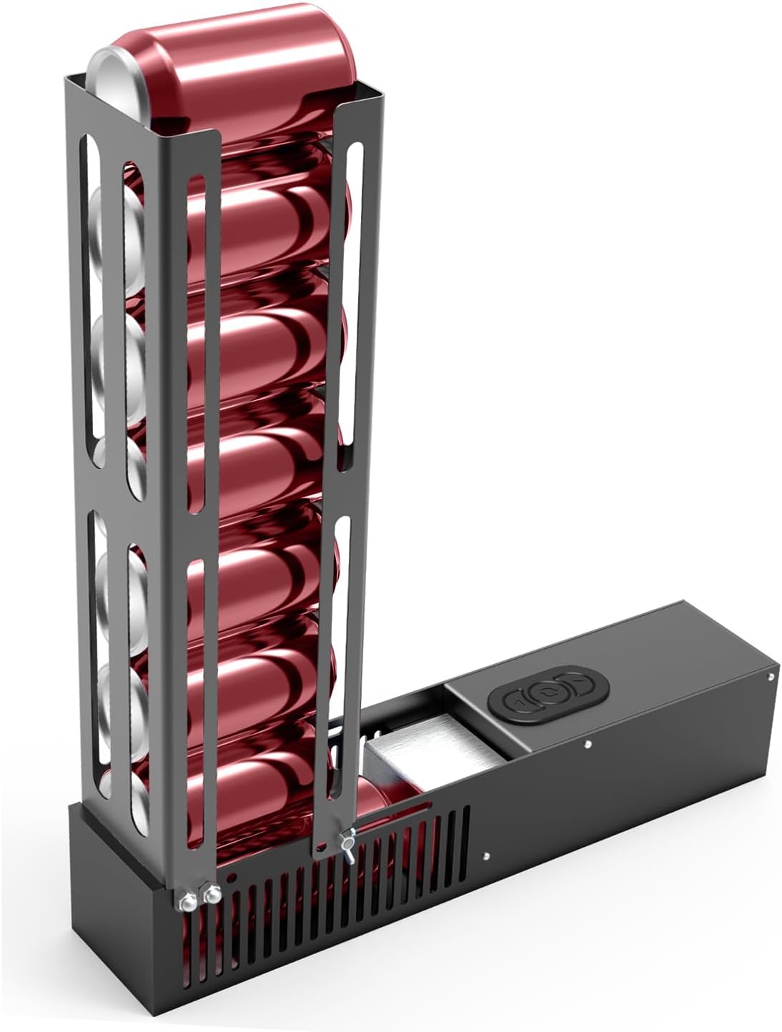 Electric Aluminum Can Crusher, Automatic Can Crushers for Recycling 8oz, 12oz & 16oz Cans, Fill 8 cans at a Time, for Recycling Aluminum Seltzer, Cola, Beer Cans