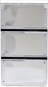 IDEAL PET PRODUCTS SINCE 1979 Ideal Pet Products 3-Panel Airseal and VIP Pet DoorReplacement Flap, Medium, 6.38" x 11.25" Flap Size