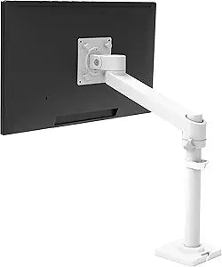 Ergotron  NX Single Monitor Arm, VESA Desk Mount  for Monitors Up to 34 Inches, 0 to 18 lbs  White
