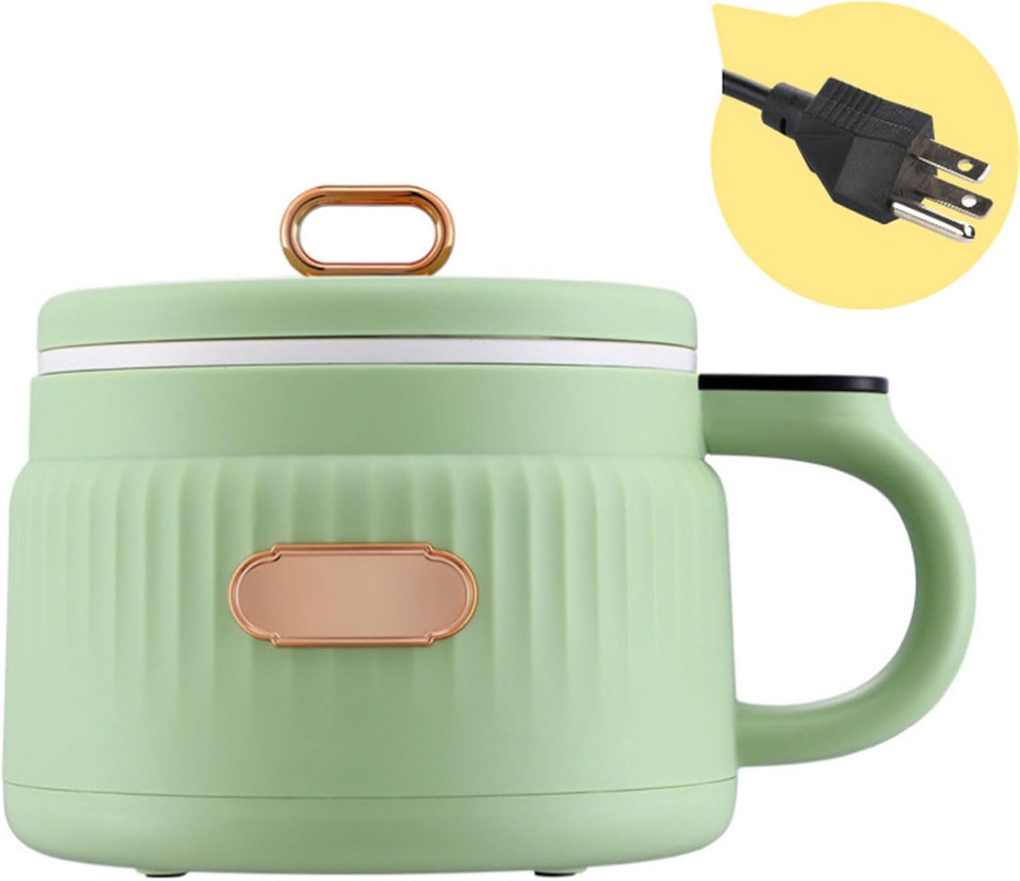 Space Saving 1.6L Electric Hot Pots Nonstick Fast Heating Multifunctional for Effortless Cooking and Fast Heating Pots