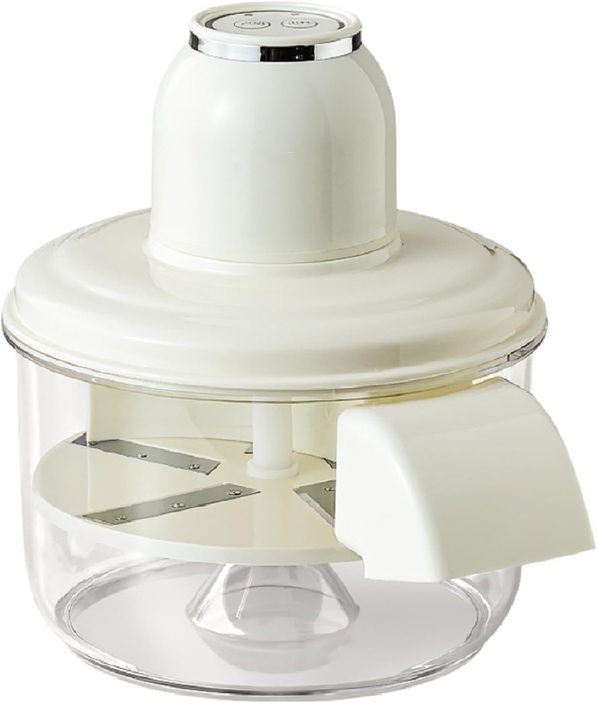 Electric Grape Peeling Machine, Garlic, Cherry, Tomatoes, and More, 50W Rechargeable Automatic Fruit Skin Remover, High-Speed, Easy-Clean, Compact, Durable Design for Home & Professional Use (White)