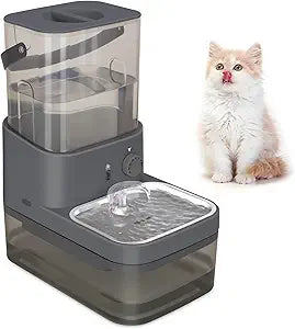 Smart Pet Water Fountain,Filterless Cat Water Fountain No Filter,3L/102oz Ultra Silent Cat Fountain, Separation Design