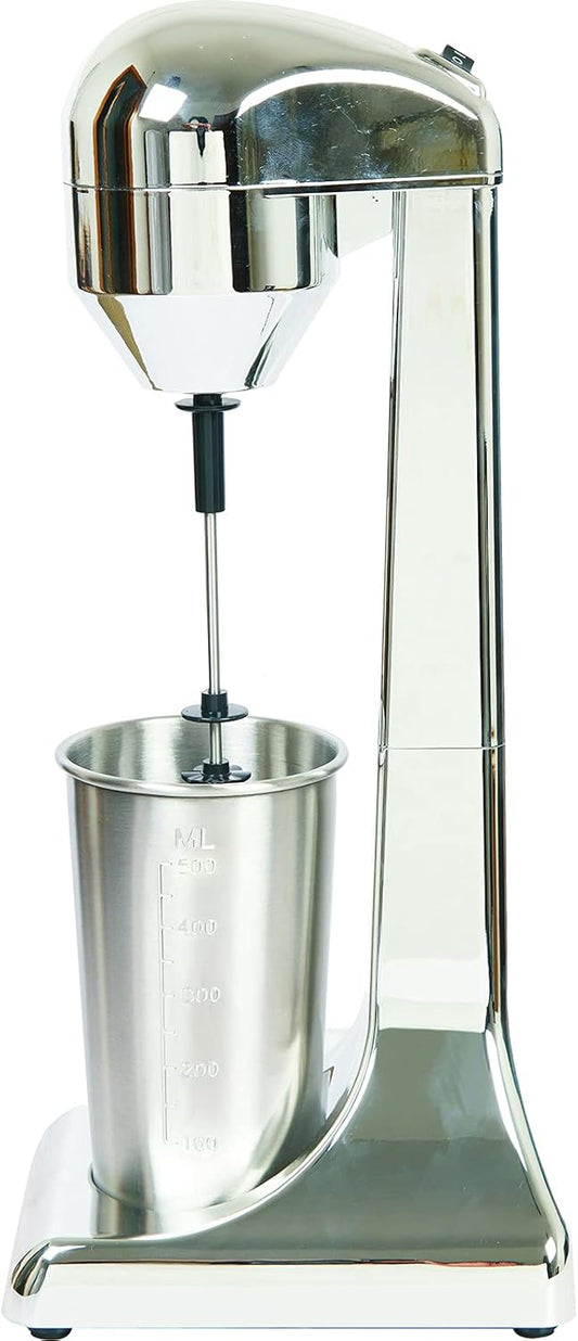 Electric Drink Mixer, Single Head Milkshake Maker Machine, Drink Mixer, Smoothie Milk Shake Machine23000rp, Household Commercial Drink Mixer With 500ml Stainless Steel Cup