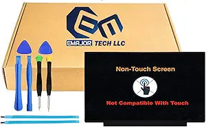 EM EMAJOR TECH New Screen Replacement for HP L78714-001 15.6 FHD Full-HD 1920 x 1080 High End LCD LED Display with Set of Tape and Tools