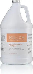 iGroom Hypoallergenic Dog Shampoo, Luxury Pet Beauty Care, Extra Mild Formula, Keratin + Vegetable Proteins Add Moisture, Made in USA, Gallon