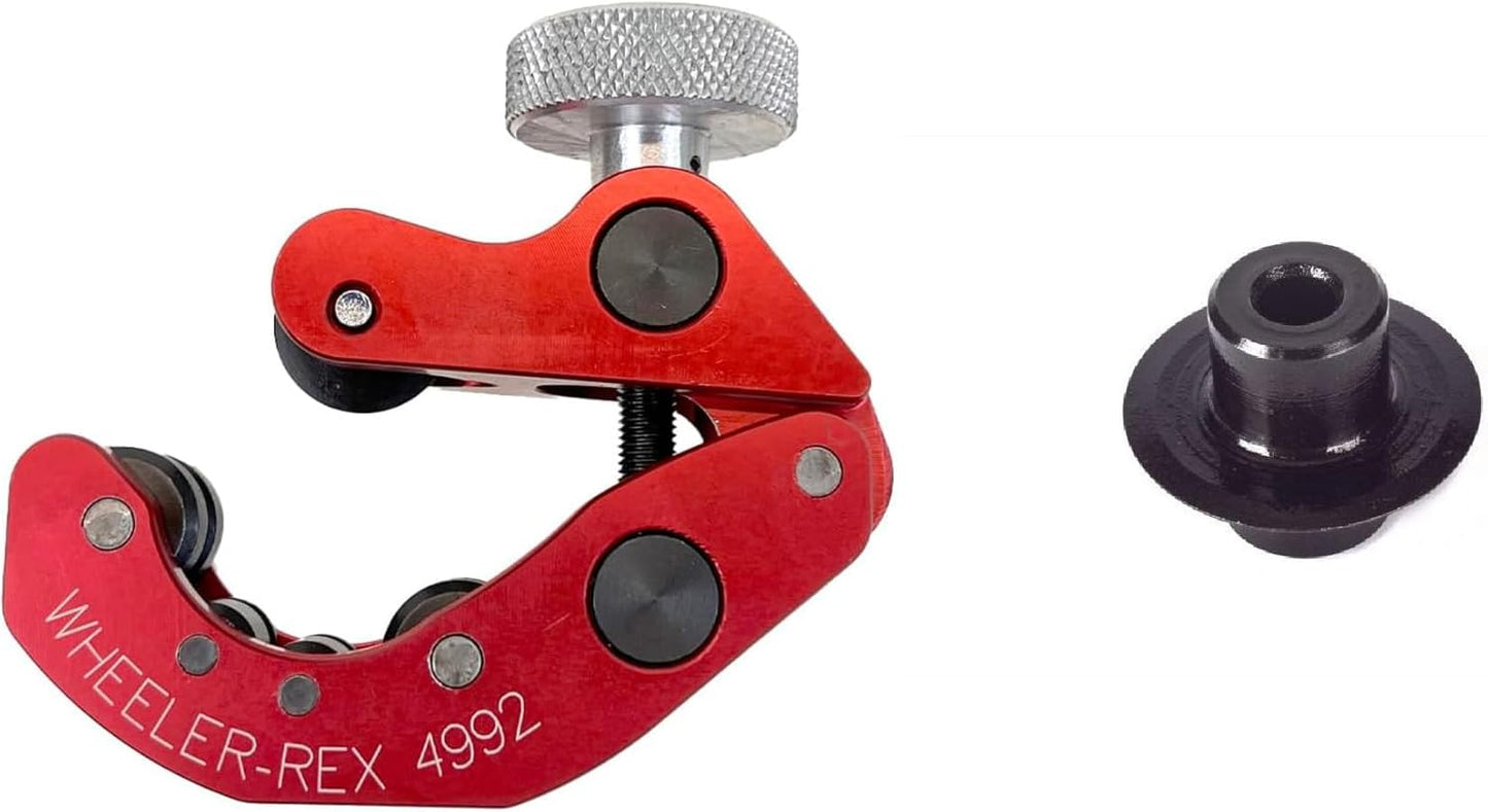 WHEELER-REX Close Quarter Tubing Cutter 1/4" - 2-3/8" w/Plastic Cutter Wheel
