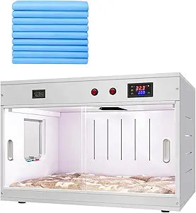 Large Puppy Incubator - Intelligent Constant Temperature Pet Brooder with Air-Warming Design, Suitable for Puppies, Kittens & Small Mammals