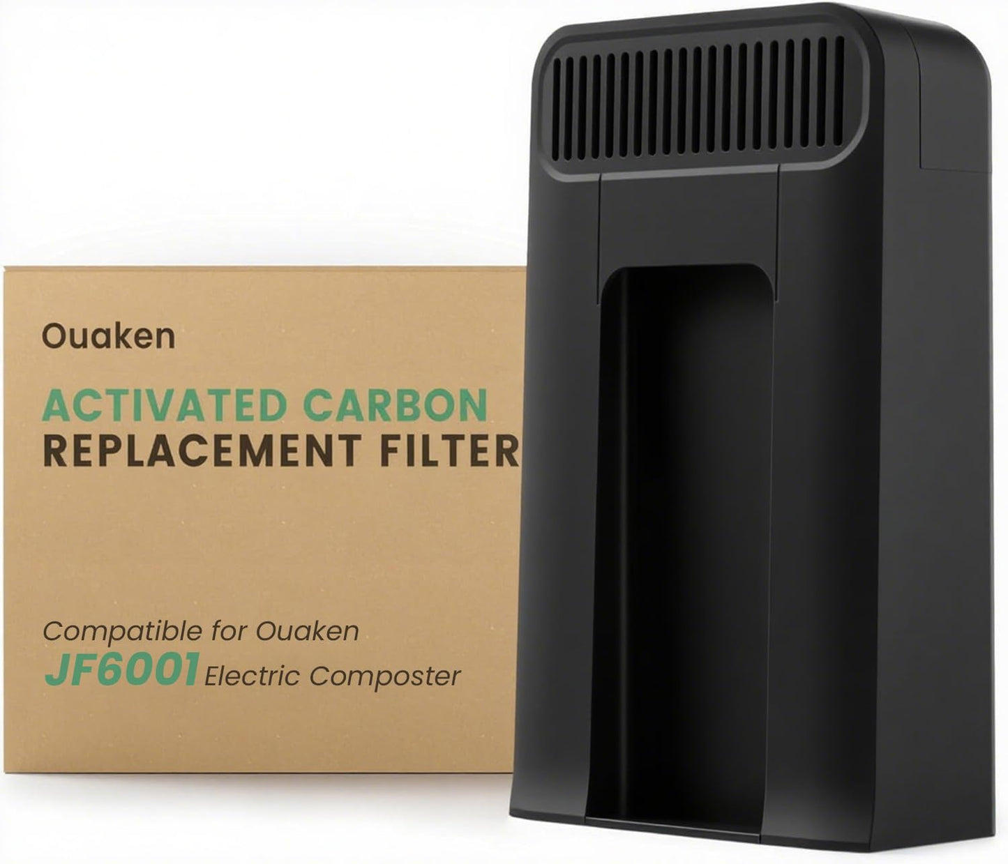 Ouaken JF6001G Electric Composter Activated Carbon Filter