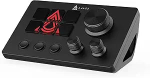 AJAZZ Macro Keypad Stream Controller Deck Gaming Streaming Shortcut Keyboard, 6 Programmable Keys Customizable Visual AI Pad USB Soundboard for YouTube, Desk Office Setup, Laptop, PC, Mac
