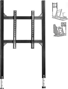 Marada Racing Simulator Cockpit Monitor Stand Support Screens Racing Simulator from 27 to 65 inches Fit for Logitech/Thrustmaster/Fanatec G27 G29 G920 G923 T128X T248 T300 T458,Without Cockpit