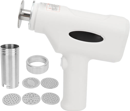 Fockety Electric Noodles Press Machine, Pasta Maker with 5 Noodle Noodle Maker, Automatic Mixers Kitchen Aid Attachments Pasta Noodle Ramen Maker Machine