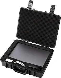 Hard Case for 11-16inch Gaming Laptops & Accessories - Heavy Duty Storage Case with Pull & Pluck Foam Layer Compatible Electronics, Guns, Cameras,Drones, Tools,and Other Gear