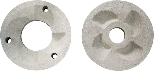 2PCS Sand Milling Sheets for 3000W 110V Electric Grain Mill, Grinding wheel for Wet & Dry Grinder