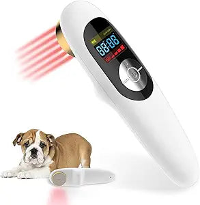 Red Light Therapy for Dogs - 12x 650 nm & 1 x808nm Infrared Red Light Therapy Vet Device, Portable Therapy Device for Pain Relief Arthritis, Spinal, Promote Blood Circulation