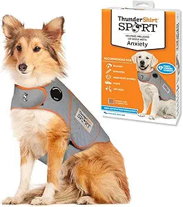ThunderShirt for Dogs, Large, Platinum Sport - Dog Anxiety Relief Calming Vest