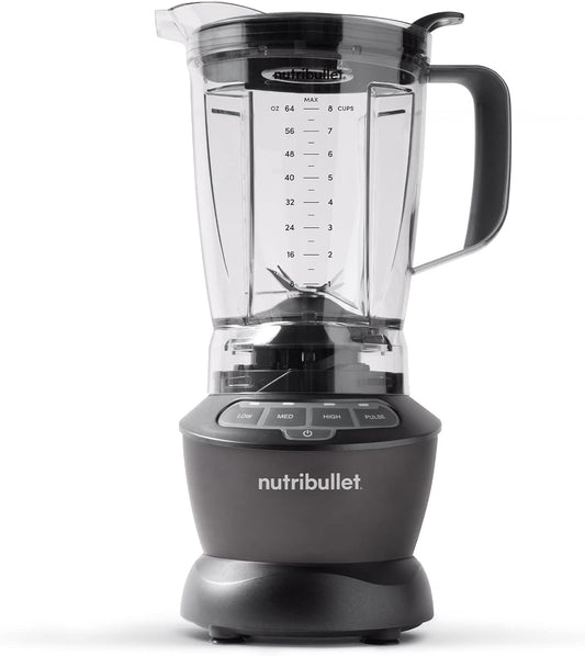 nutribullet Countertop Blender for Shakes, Smoothies, Food Prep, and Frozen Blending, 64 Ounces, 1200 Watt, Dark Gray NBF50400