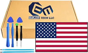 EM EMAJOR TECH New Screen Replacement for BOE NV140WUM-N42 1920X1200 FHD+ Non-Touch LCD LED Display with Set of Tape and Tools