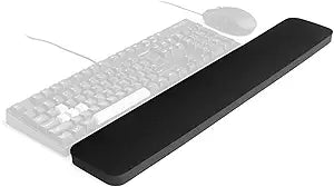 GRIFITI Fat Wrist Pad 24" x 4" x 0.75" Inch Computer or Mechanical Keyboard & Mousepad Wrists Rest Keyboards Mouse, Trackball or Trackpad Ergonomic Mousepad Support Large Hand Rests Typing Pads