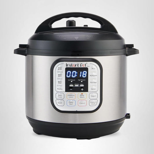 Instant Pot Duo 7-in-1 Electric Pressure Cooker, Slow Cooker, Rice, Steamer, Saut , Yogurt Maker, Warmer & Sterilizer, Includes App With Over 800 Recipes, Stainless Steel, 6 Quart