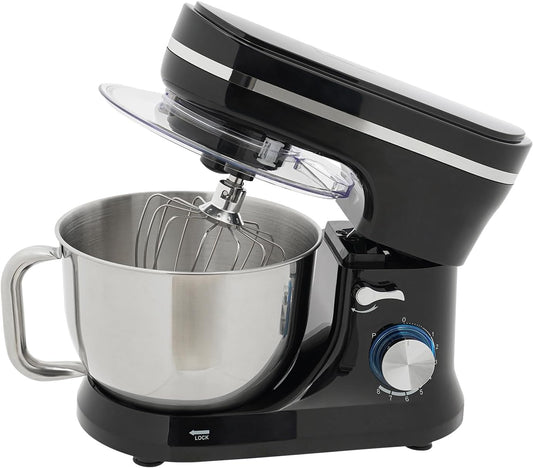 Tilt Head Stand Mixer, Electric Mixer with Bowl 1.19 Gal Stand Mixer 8+1 Mixing Speeds Lightweight Kitchen Mixer for Daily Use with Egg Whisk, Dough Hook, Flat Beater