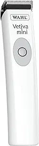 Wahl Professional Animal Vetiva Mini Cordless Veterinary Trimmer for Dogs, Cats & Pets (#88420) - for Cats, Dogs & More - Veterinary Grade - Pet Mini Safe Trimmer - White