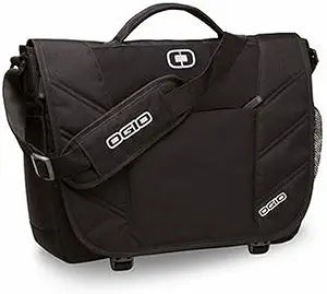 OGIO 417015 - Black Upton Computer Laptop Messenger Bag/Briefcase, Black