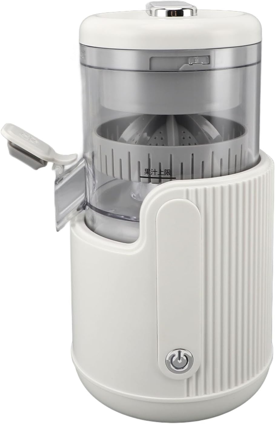 Electric Citrus Juicer, Rechargeable Juicer Machine with USB Cable and Cleaning Brush, Orange Lime Lemon Grapefruit Juicer Squeezer, Easy to Clean Portable Juicer